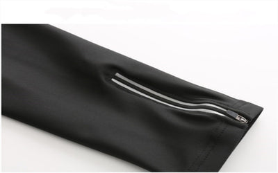 Pantalones Ciclismo Reflectantes Negros Transpirables - Image 4