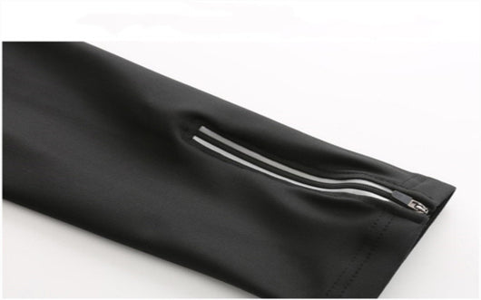 Pantalones Ciclismo Reflectantes Negros Transpirables - Image 4