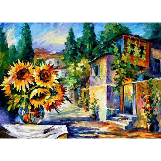 Cuadro Óleo Pintado a Mano sobre Lienzo para Decoración del Hogar - Image 47
