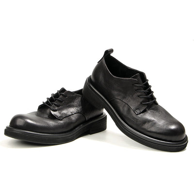 Zapatos de Cuero Vintage Estilo Británico para Hombre - Image 12