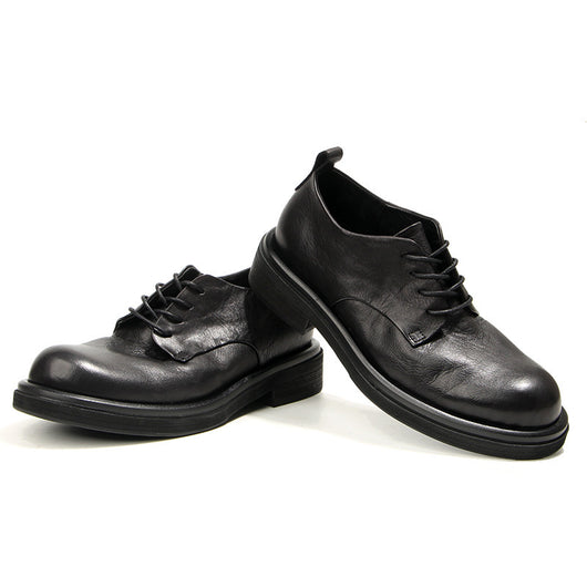 Zapatos de Cuero Vintage Estilo Británico para Hombre - Image 12
