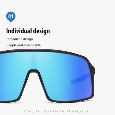 Gafas de Sol Hombre Montura Grande Diseño Minimalista - Image 34