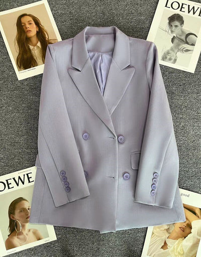 Blazer Cruzado para Mujer - Elegancia Primavera Otoño - Image 12