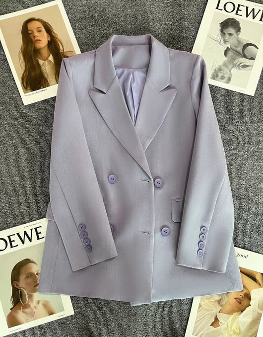 Blazer Cruzado para Mujer - Elegancia Primavera Otoño - Image 12