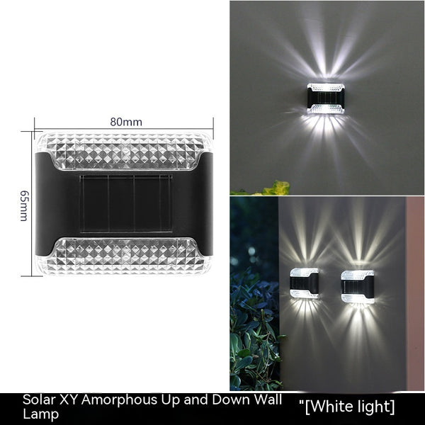 Lámpara Solar de Pared Exterior Impermeable con Sensor de Luz - Image 5