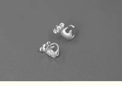 Aretes Koala's Hug Plata 925 Chapados en Oro - Image 9