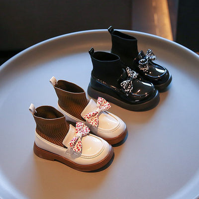 Botas Escolares de Cuero para Niñas - Calzado Casual Otoño Invierno - Image 9