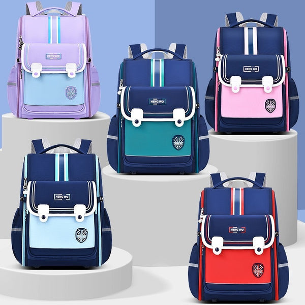 Mochila Escolar Protección Espinal Peso Ligero para Niñas