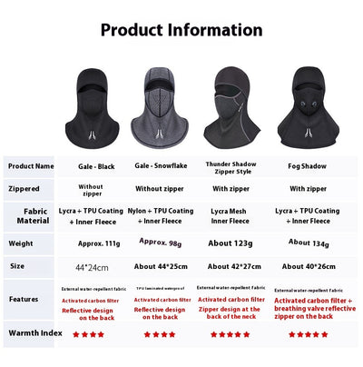 Máscara Térmica Deportiva Protección Viento y Frío para Ciclismo y Actividades Outdoor - Image 9
