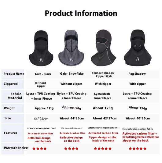 Máscara Térmica Deportiva Protección Viento y Frío para Ciclismo y Actividades Outdoor - Image 9