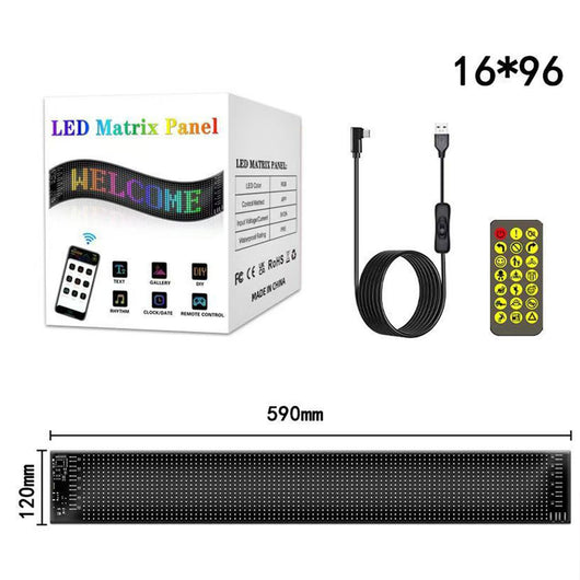 Pantalla Inteligente Bluetooth Flexible para Publicidad Automotriz - Image 2