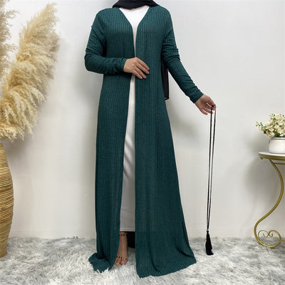 Cardigan Tejido Largo para Mujer - Abrigo Suéter Versátil - Image 4
