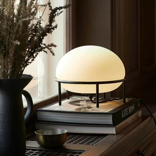 Lámpara de Mesita Nórdica con Cristal Estilo Japonés Minimalista - Image 14