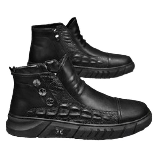 Botas Martin Altas Casuales Estilo Británico para Hombre - Image 7