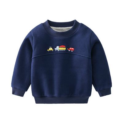 Suéter Infantil con Diseño de Auto Caricatura - Image 4