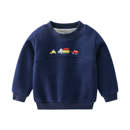 Suéter Infantil con Diseño de Auto Caricatura - Image 4