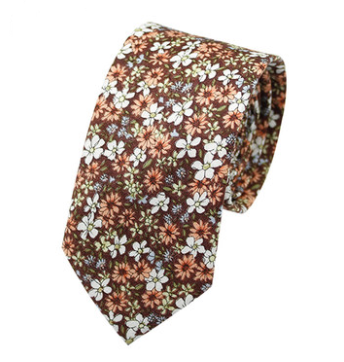 Corbata de Algodón con Estampado Moderno para Hombre - Image 19