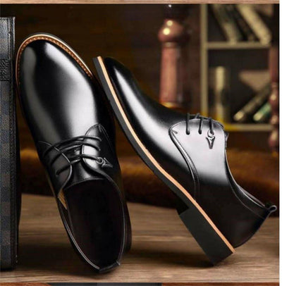 Zapatos Formales de Cuero para Hombre con Altura Interna Aumentada - Image 8