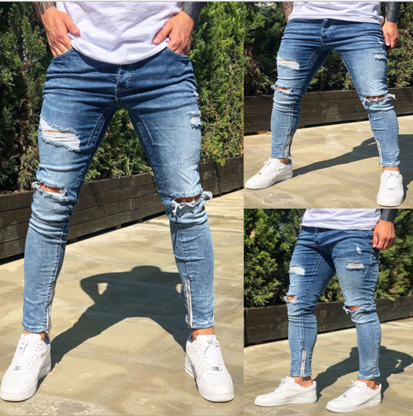 Jeans Elásticos Slim Fit para Hombre - Colección Primavera