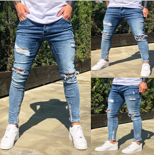 Jeans Elásticos Slim Fit para Hombre - Colección Primavera