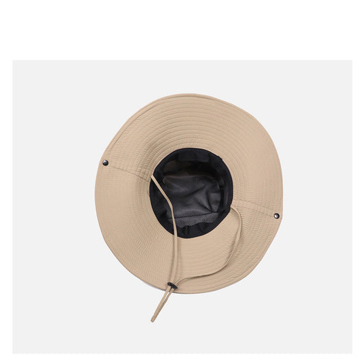 Sombrero Vaquero de Ala Ancha con Protección Solar para Pesca y Senderismo - Image 5
