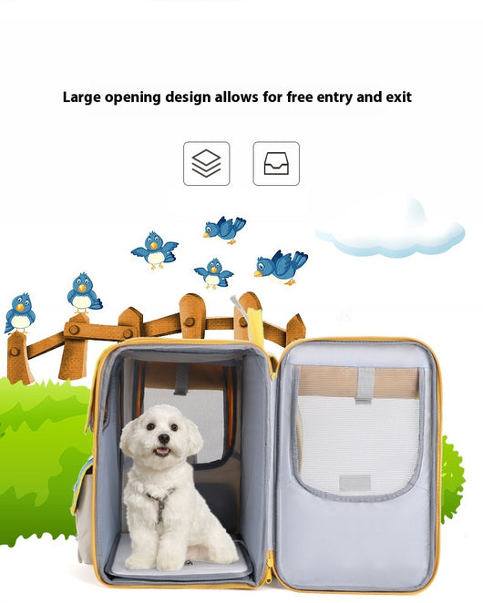 Mochila Transportadora Respirable para Mascotas - Image 13