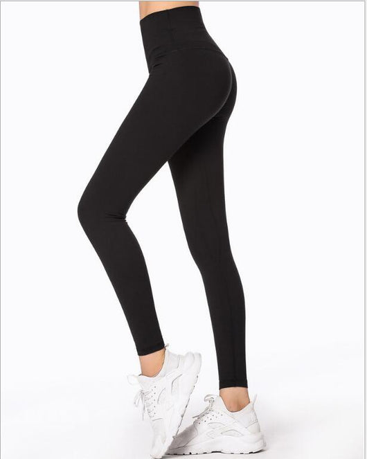 Pantalones Deportivos Cintura Alta para Mujer - Yoga y Running de Secado Rápido - Image 9