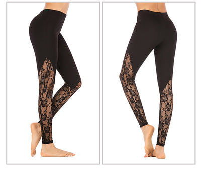 Leggings de Yoga con Detalles Patchwork - Image 3