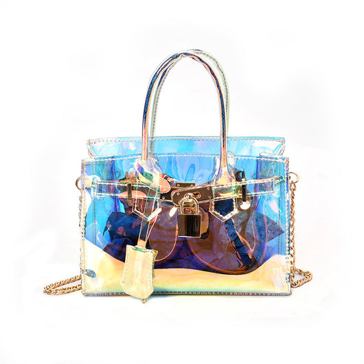 Bolsa de Playa Transparente Platinum - Image 6