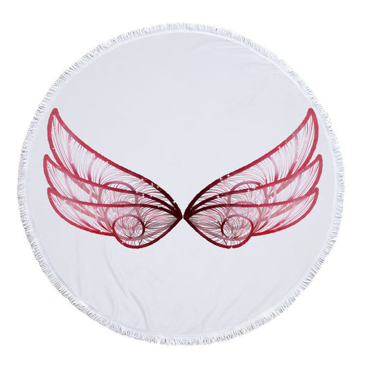 Toalla de Playa Redonda Microfiber con Borlas - Suavidad Premium - Image 7