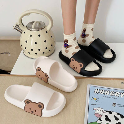 Pantuflas de Pareja con Suela Gruesa para el Hogar - Image 5