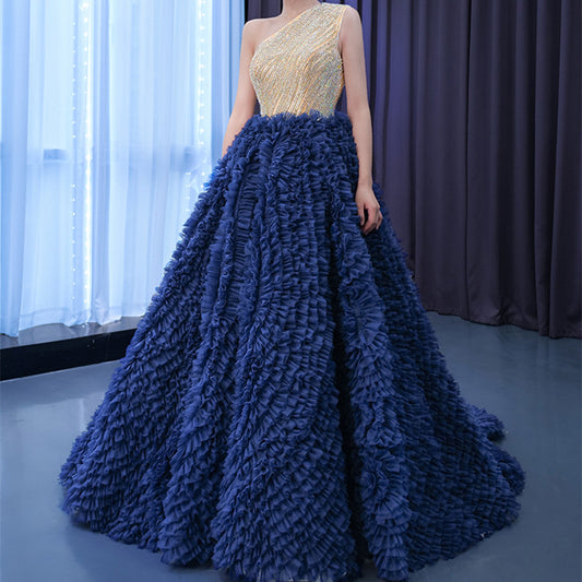 Falda Cintura Alta Slim Elegante para Novia