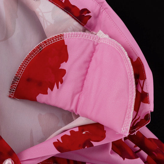 Conjunto Ejecutivo: Camisa Estampada con Falda de Cintura Alta y Abertura Lateral - Image 15