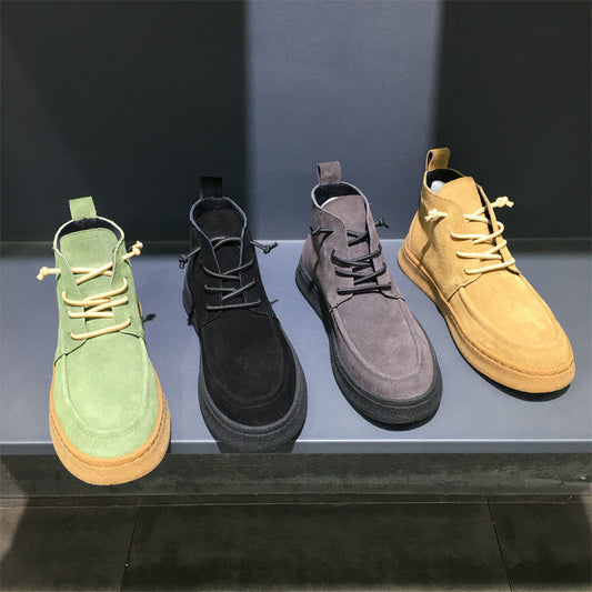 Zapatillas Altas Casuales de Suela Gruesa - Comodidad y Estilo en Un Paso