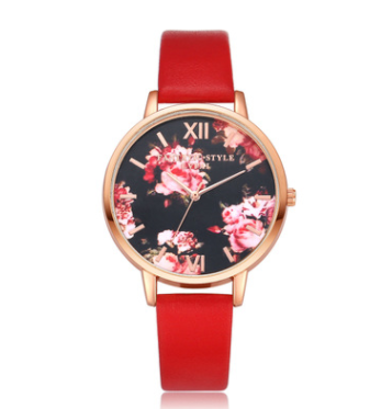 Reloj de Pulsera para Mujer con Correa de Cuero y Detalles en Oro Rosado - Image 9