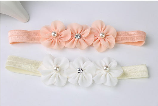Diadema para bebé con diseño de flores de cerezo - Image 11