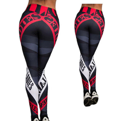 Mallas Deportivas con Estampado Digital para Yoga y Ejercicio - Image 5