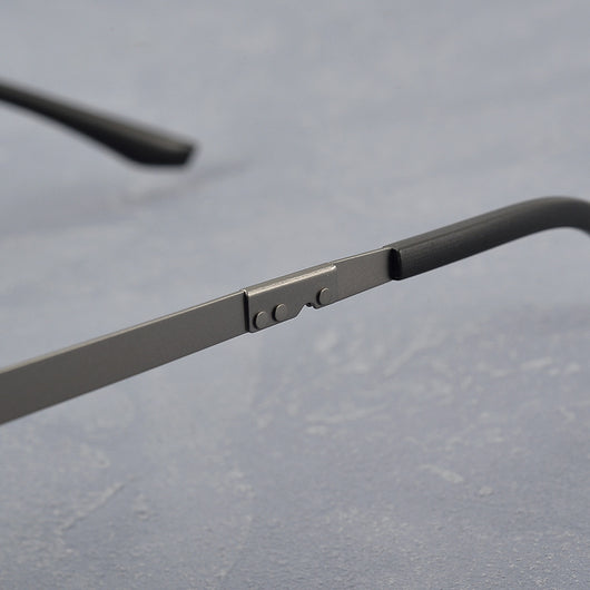 Gafas de Sol Vintage Plegables para Hombre en Acero Inoxidable - Image 32