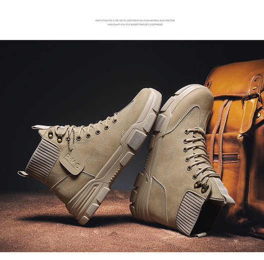Botas Martin de Cuero para Hombre - Estilo Casual Urbano - Image 11
