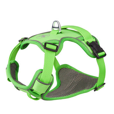 Arnés Pectoral Anti Deslizante para Mascotas Grandes con Cuerda de Tracción - Image 14