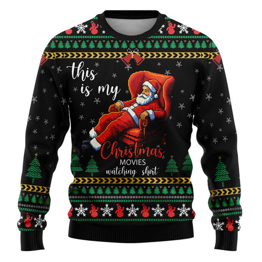 Suéter Navideño Feo Impreso en 3D para Hombre - Image 14
