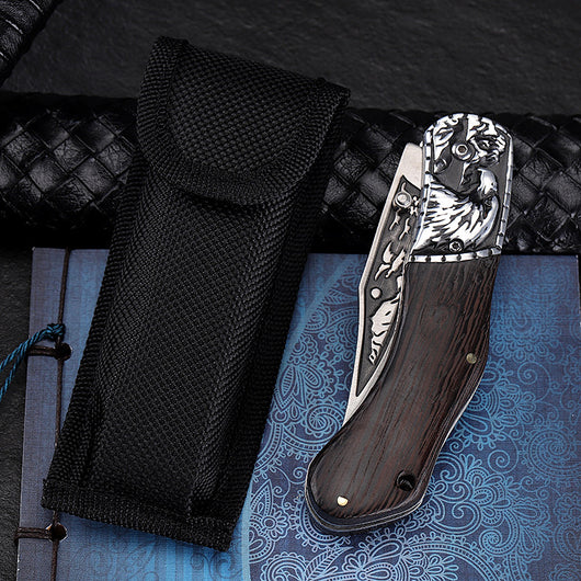Cuchillo Plegable de Alta Dureza para Exteriores - Image 12