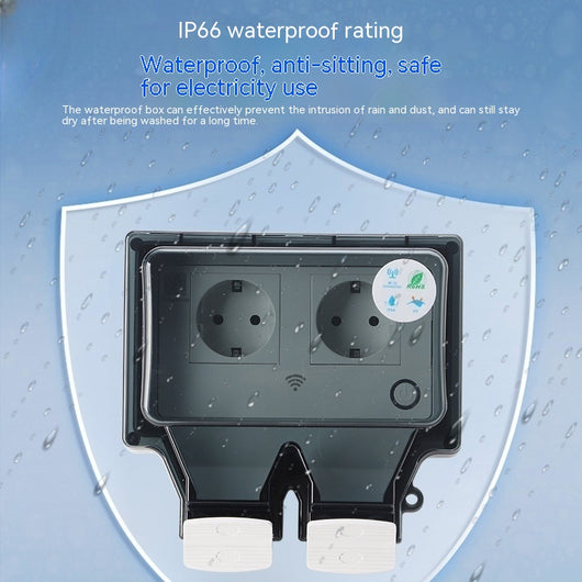 Enchufe Inteligente Exterior Resistente al Agua - Image 3