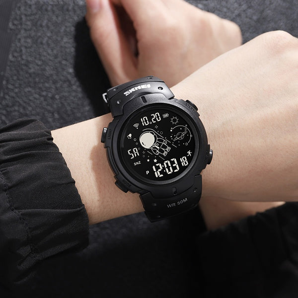 Reloj Deportivo Inteligente Astronauta para Estudiantes de Secundaria