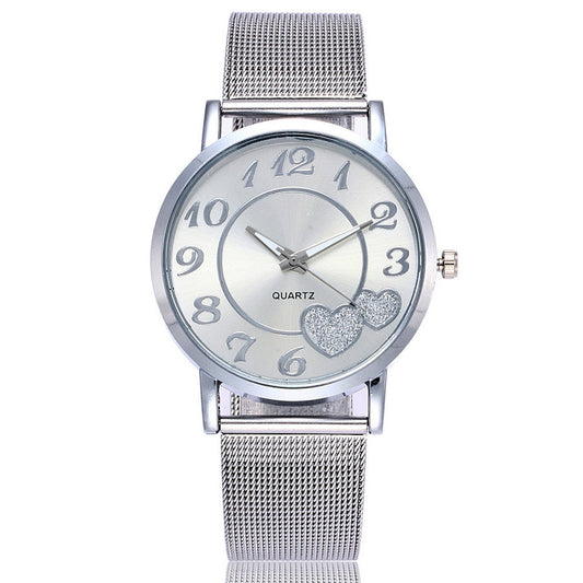 Reloj de Lujo para Mujer SilverGalaxy con Cristales de Diamante