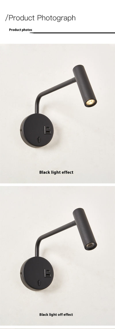 Lámpara de Pared Minimalista para Lectura con Brazo Articulado - Image 16