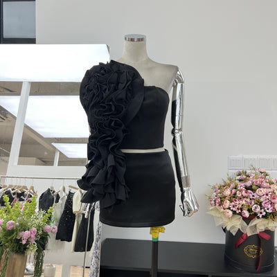 Chaleco Asimétrico Floral con Cinta - Diseño Goddess Street - Image 16