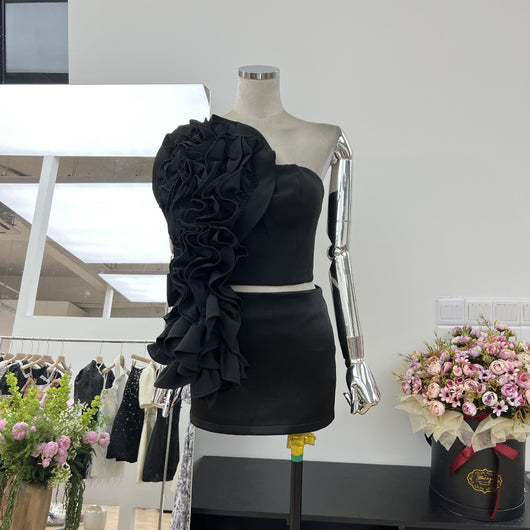 Chaleco Asimétrico Floral con Cinta - Diseño Goddess Street - Image 16
