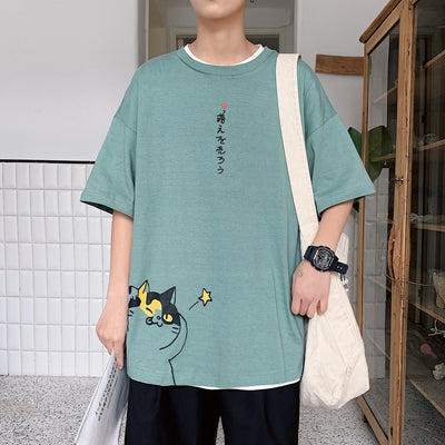 Camiseta Básica de Verano Manga Corta para Hombre - Image 3