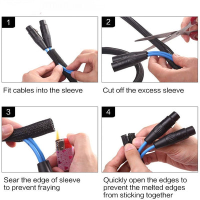 Funda Protectora de Malla Extensible para Cables Automotrices - Image 7